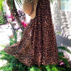 “Call of the Wild” maxi skirt